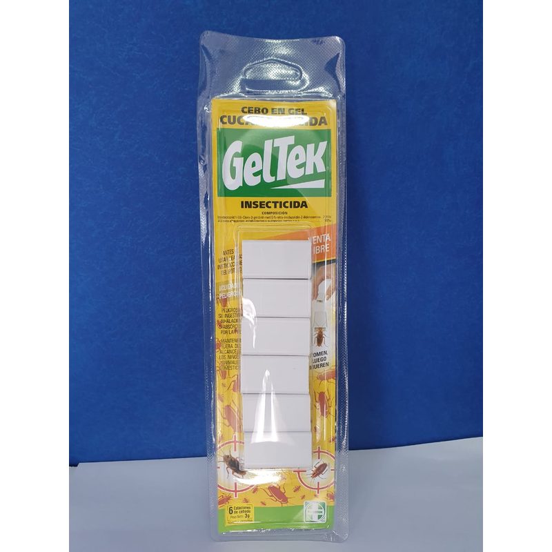 GEL TEK CASITAS CONTROL CUCARACHAS