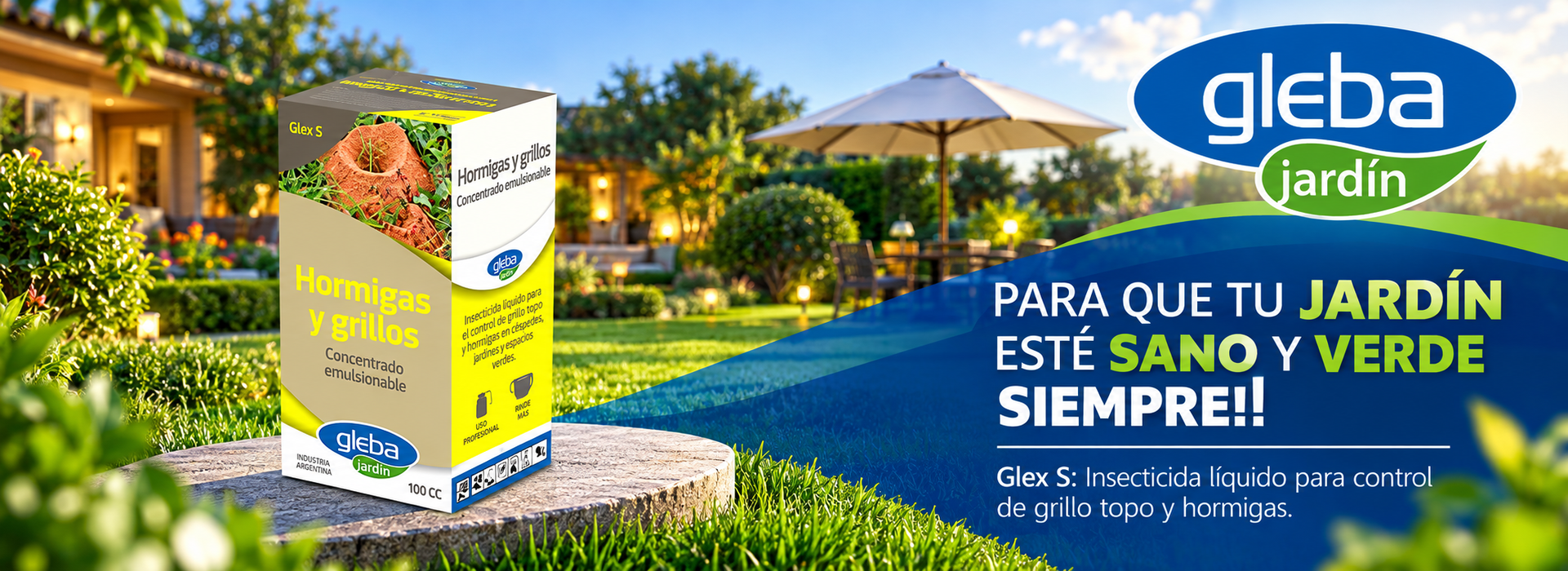 Glex S x 100 cc. HORMIGAS Y ALACRANES