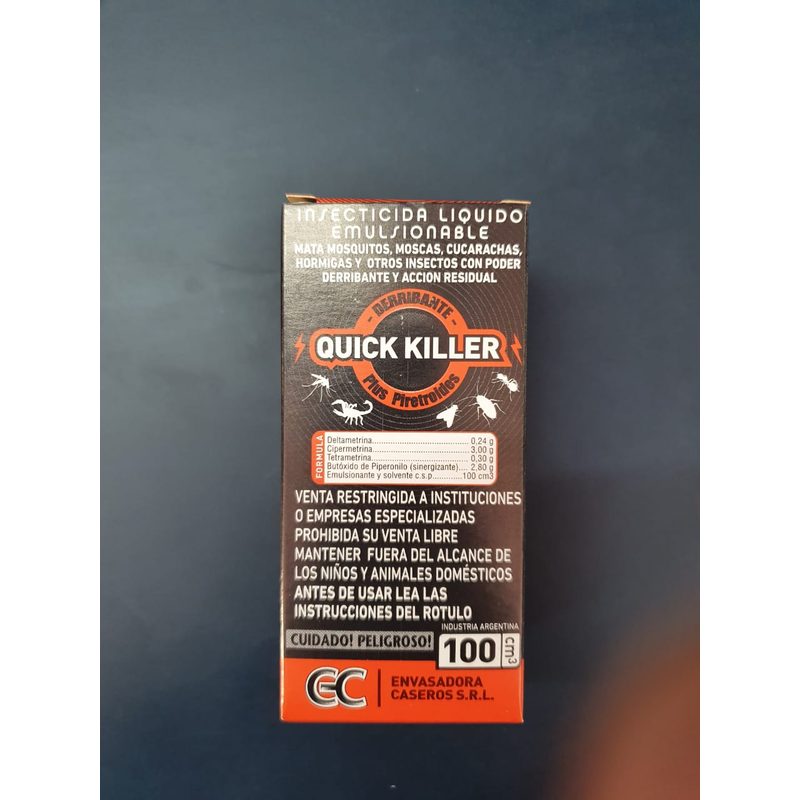 Quick Killer Plus Piretroides x 100 cc
